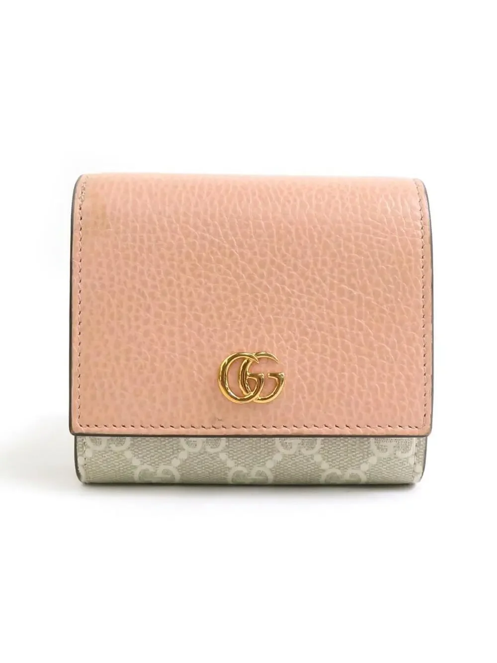 Auth Gucci Gg Marmont Bifold Wallet #280357G26B
